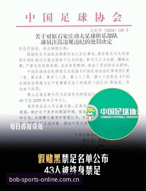 深度揭秘：足协第三批禁足名单背后的足球乱象与行业反思